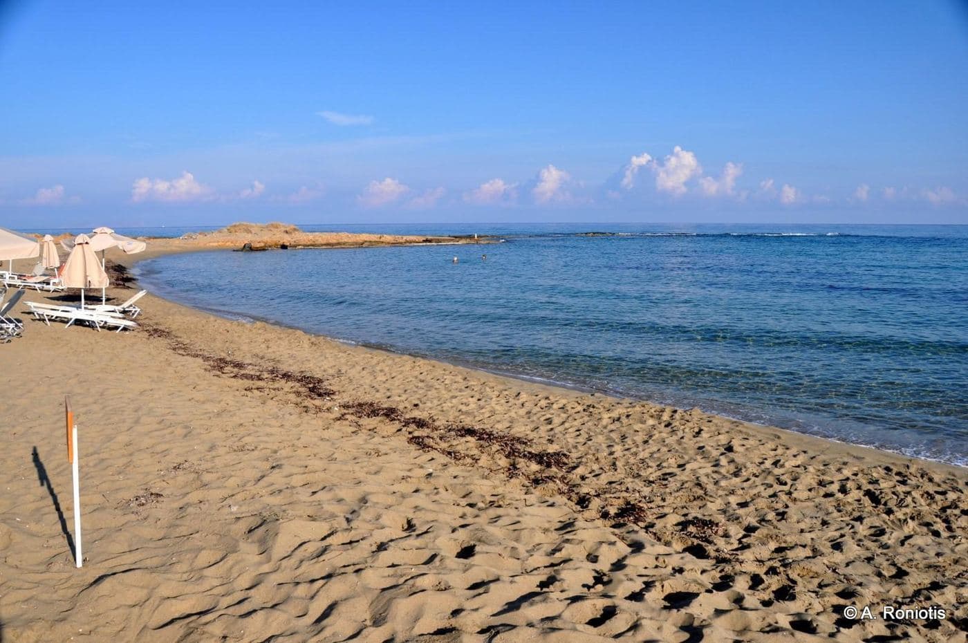 Potamos beach at Malia