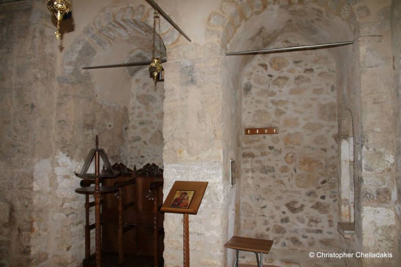 Saint Eftychios church at Chromonastiri 2