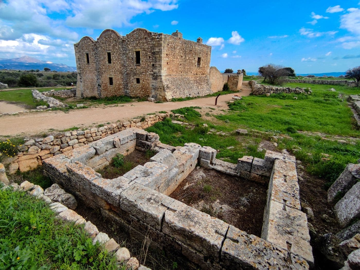 Saint John the Divine monastery at Aptera