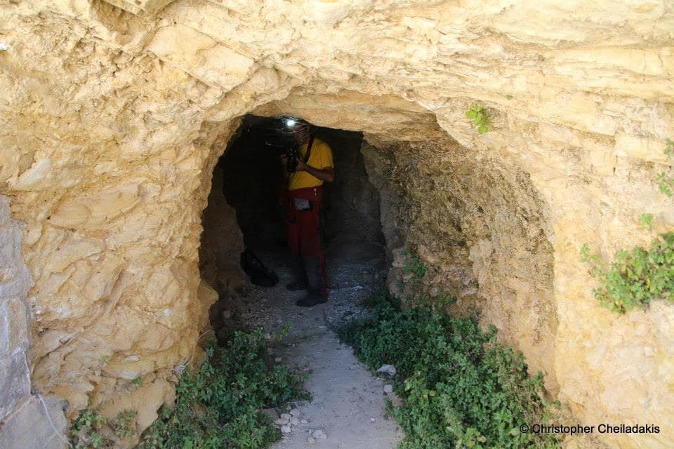 German shelter of St. Spiridon